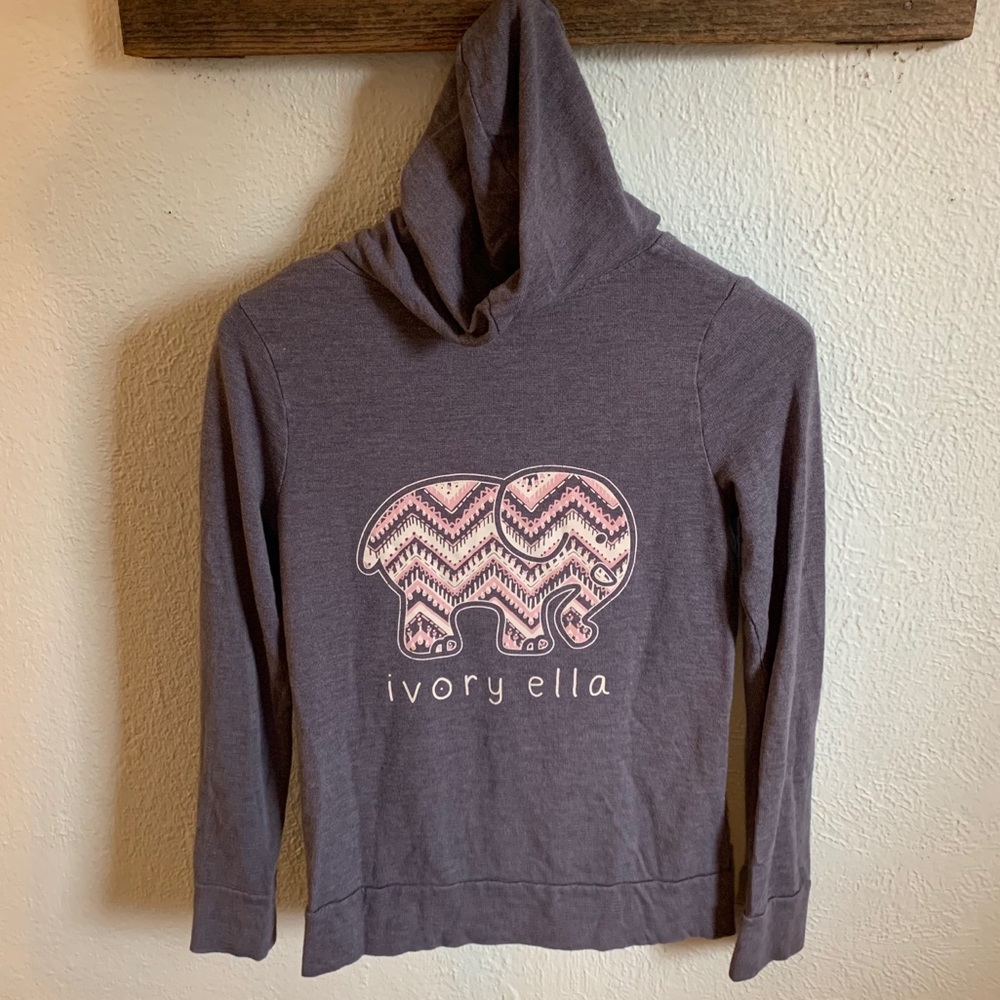 Ivory Ella gray jacket pink elephant